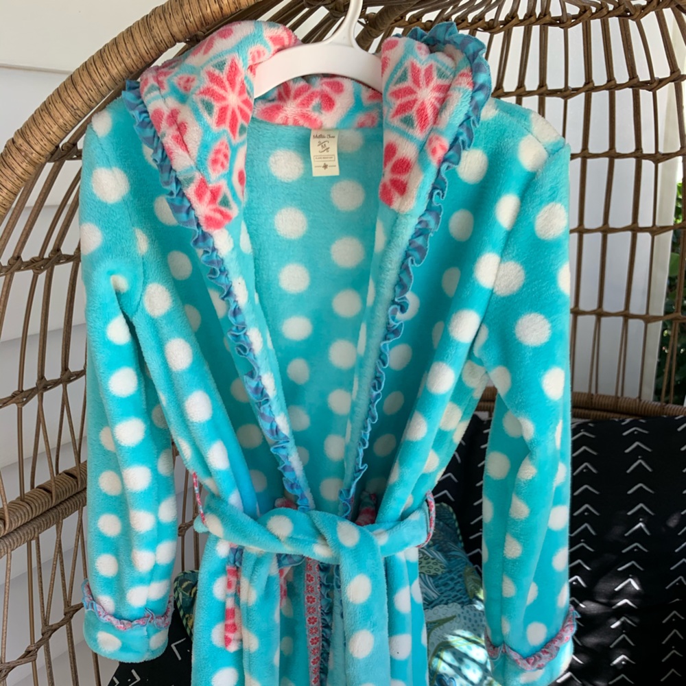 Matilda Jane polka dot robe size M 7/8